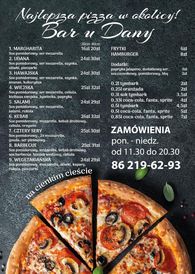 Noclegi U Danusi Wizna Esterno foto